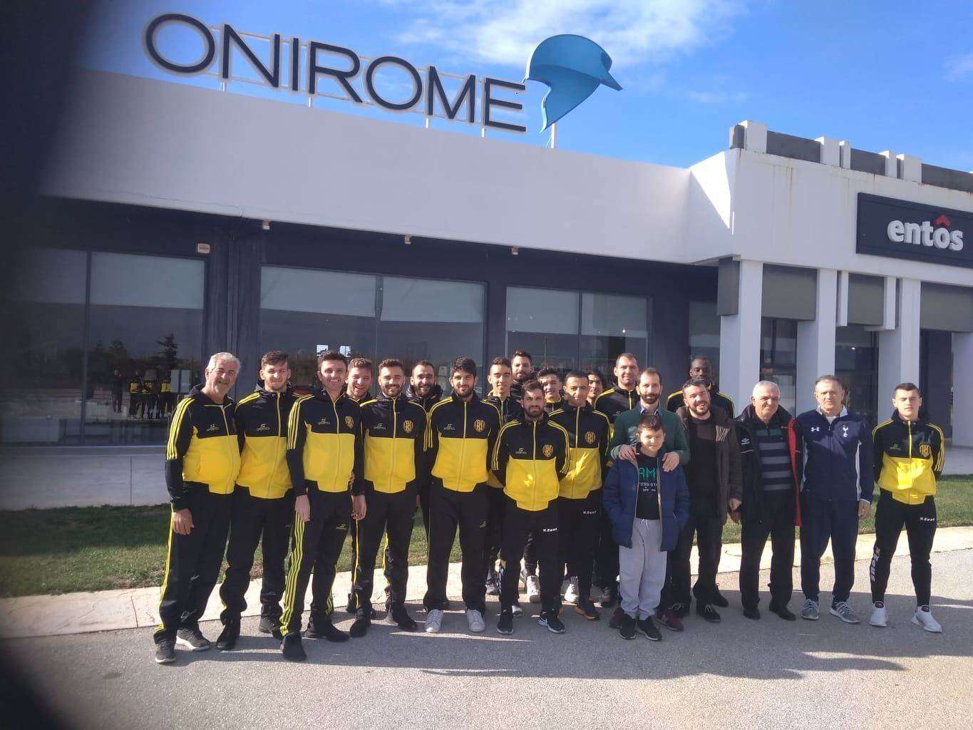 ΠΑΣ Πρέβεζα και ONIROME Kitsos προχωρούν μαζί!