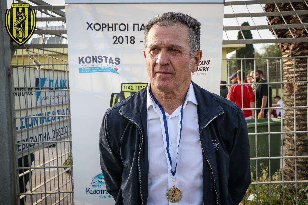 Βασίλης Ξανθόπουλος: «Νιώθω τεράστια αγάπη και ευγνωμοσύνη για την πόλη και τον Π.Α.Σ. Πρέβεζα»
