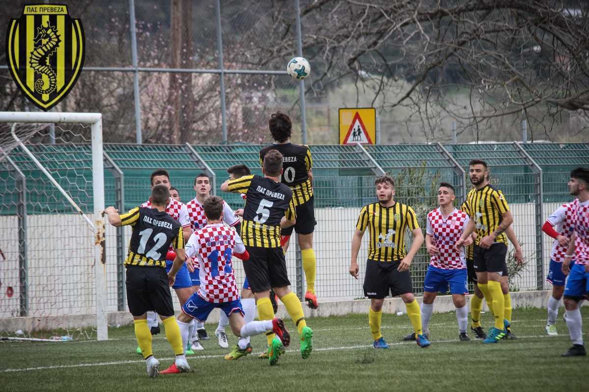 Ήττα για τον ΠΑΣ Πρέβεζα στο Θεσπρωτικό
