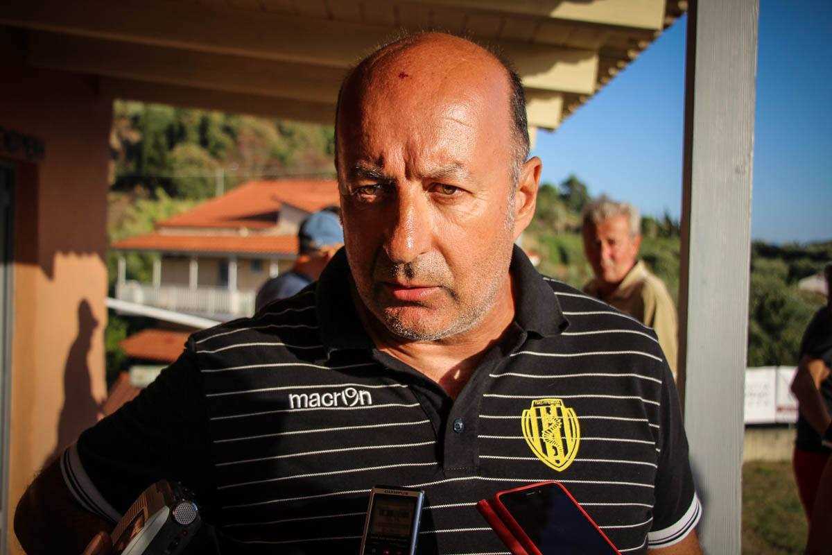 Δηλώσεις Άγγελου Μπέκα μετά τον αγώνα κυπέλου με τον Ερμή Καναλίου