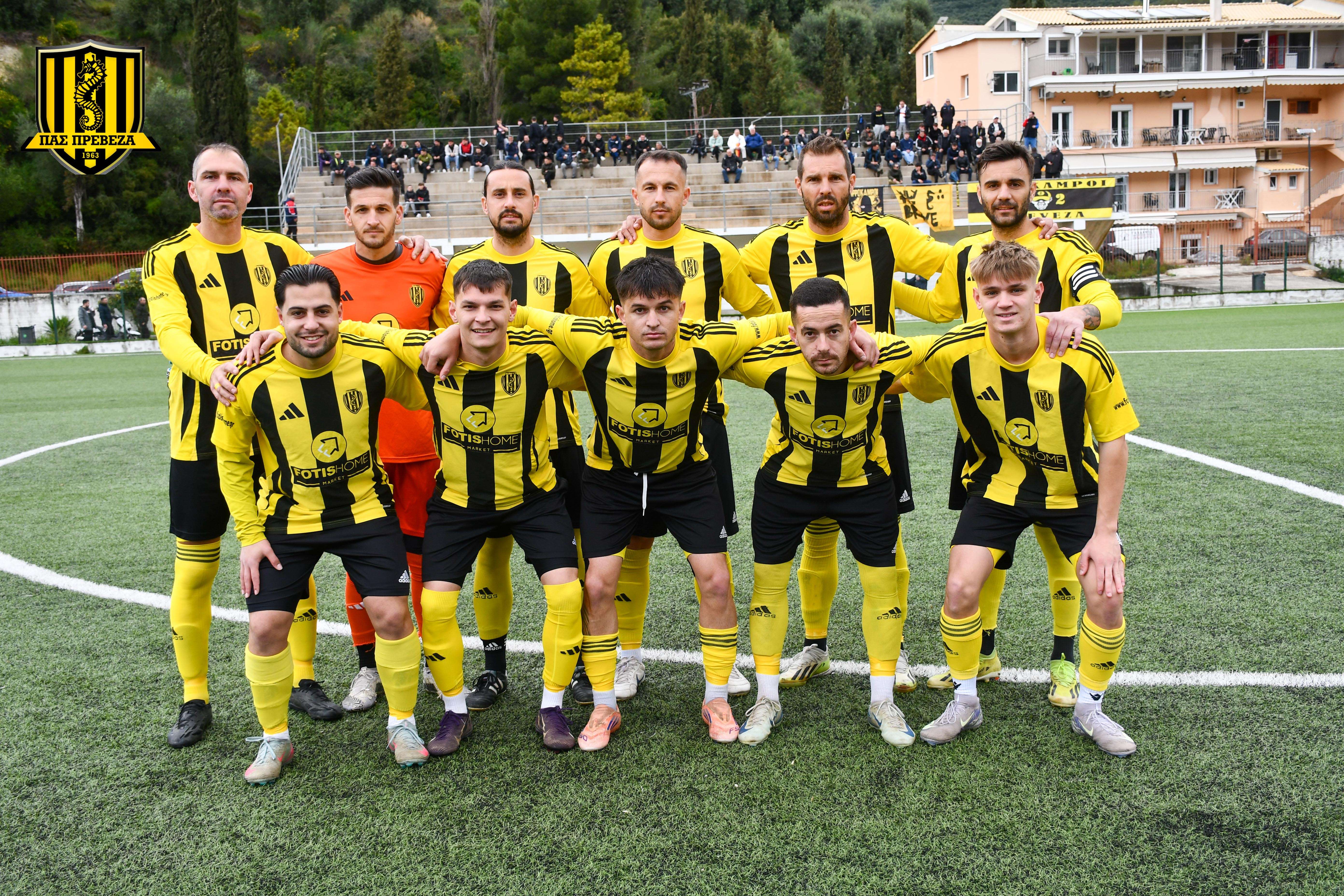 Διπλό κορυφής στην Πάργα για τον ΠΑΣ Πρέβεζα (4-1)